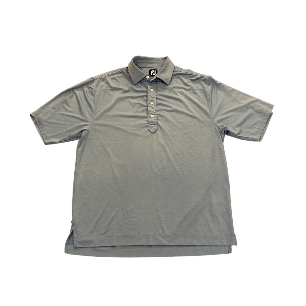 Footjoy FJ Men's Performance Golf Polo Shirt Blue Size Large NWOT
